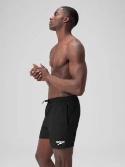 Noir - Speedo Mens Essentiel Shorts de bain