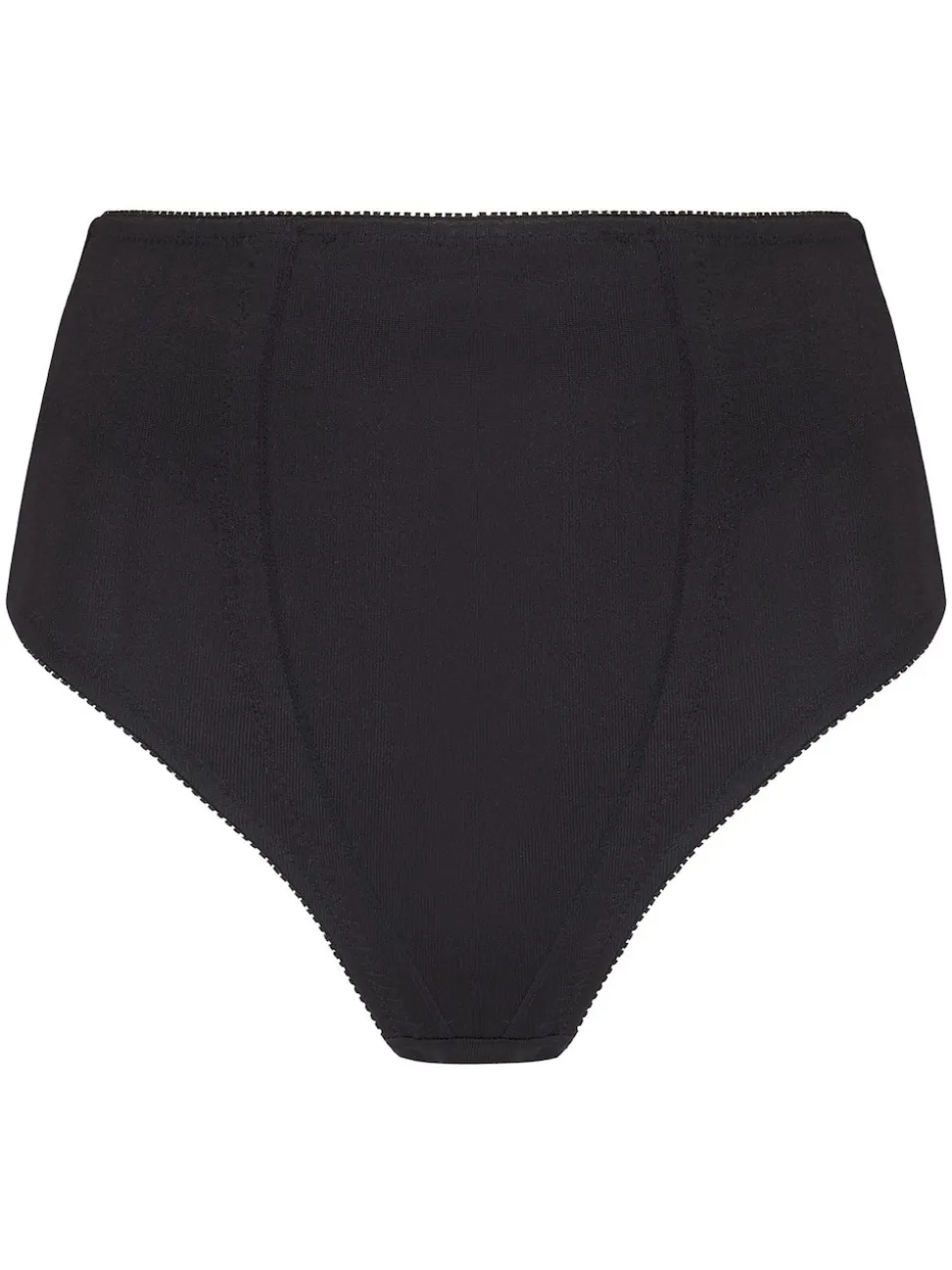 Noir - String Pour Moi Hourglass Shapewear ferme pour le contrôle du ventre