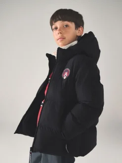Noir - Superdry Sports Puffer Coat