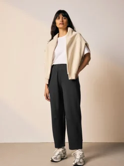 Noir - Survêtement haut de gamme épais à coupe ballon