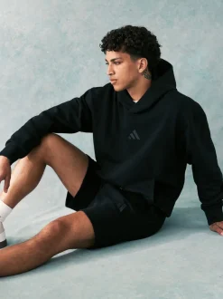 Noir - sweat à capuche adidas