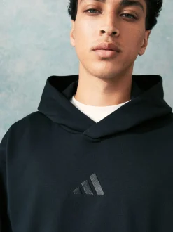Noir - sweat à capuche adidas