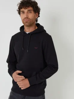 Noir - Sweat à capuche Threadbare