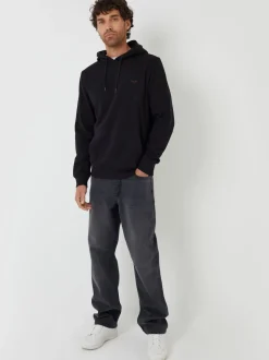 Noir - Sweat à capuche Threadbare