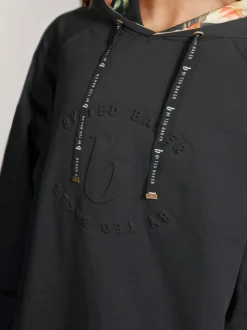 Noir - Sweat B by Ted Baker long à capuche