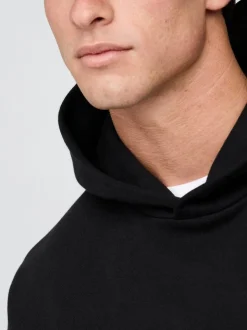 Noir - Sweat-shirt à capuche Gap poids lourd surdimensionné