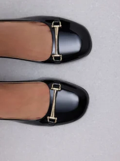 Noir - Talons de bloc arrière à bride arrière