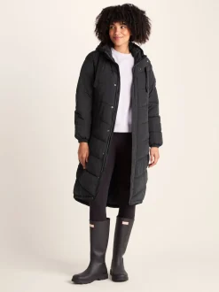 Noir - Tog 24 Raleigh Thermal Padded À capuche Long Coat