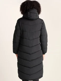 Noir - Tog 24 Raleigh Thermal Padded À capuche Long Coat