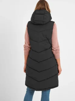 Noir - Tog 24 Ranskill Long Padded À capuche Gilet