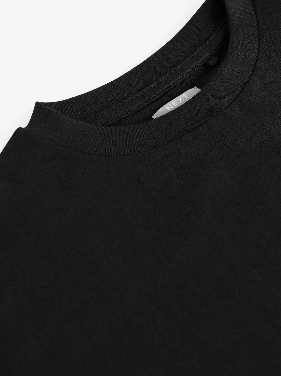 Noir - T-shirt Boxy (3-16ans)