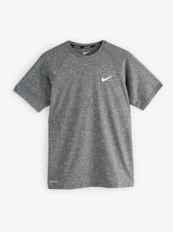 Noir - T-shirt Nike Hydroguard Rash à manches courtes