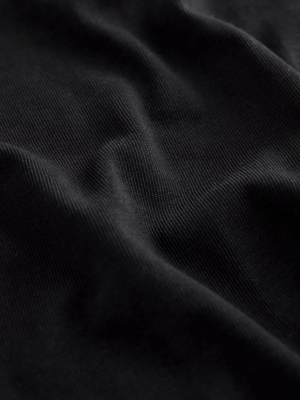 Noir - T-shirt épais oversize (3-16ans)