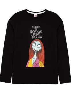 Noir - Vanilla Underground Womans Disney The Nightmare Before Noël Multicoloured Long Sleeve Long Leg 100% Cotton Pyjamas Set