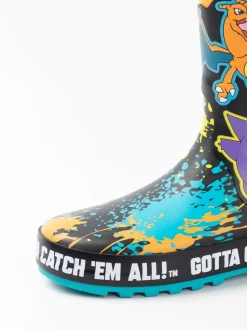 Noir - Vanilla Underground Kid Bottes en caoutchouc Pokemon enfant avec poignées