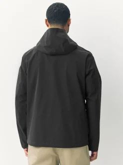 Noir - Veste à capuche imperméable DryTech