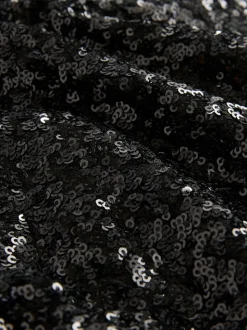 Noir - Veste à sequins