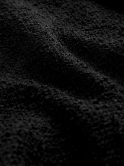 Noir - Veste bouclée