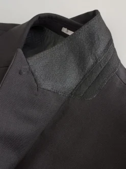 Noir - Veste de costume en 100% laine italienne Nova Fides Signatures Coupe classique