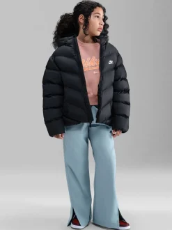 Noir - Veste matelassée Nike