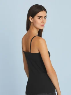 Noir - Veste mince de courroie