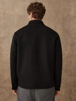 Noir - Veste N.premium en laine douce au toucher