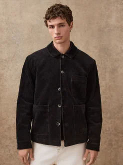 Noir - Veste Smart Rich Cord Chore