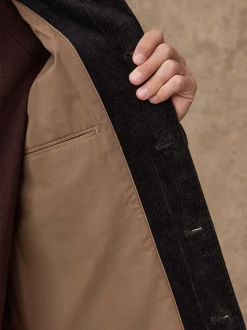 Noir - Veste Smart Rich Cord Chore