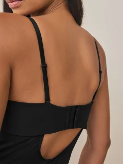 Noir - Vêtements gainants bandeau cuisses