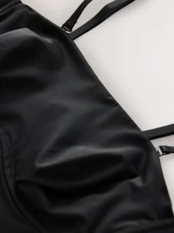 Noir - Vêtements gainants bandeau cuisses