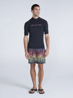 Noir anthracite - Animal Rash homme Kai séchage rapide