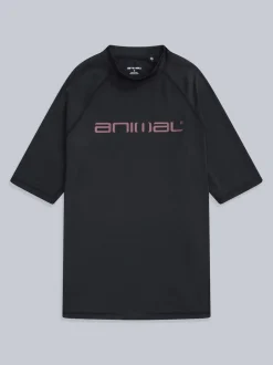 Noir anthracite - Animal Rash homme Kai séchage rapide