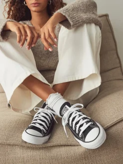 Noir blanc - Converse Chuck Ox Trainers