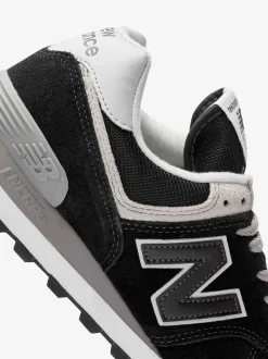 Noir chrome - New Balance Mens 574 Trainers