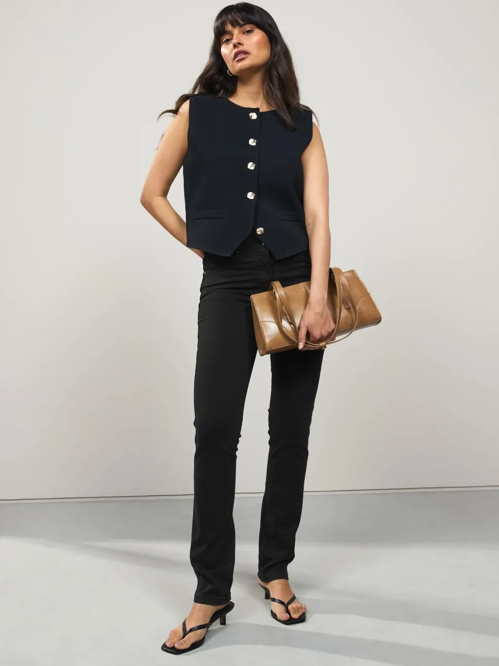 Noir Clean - Jean slim rehaussant et galbant