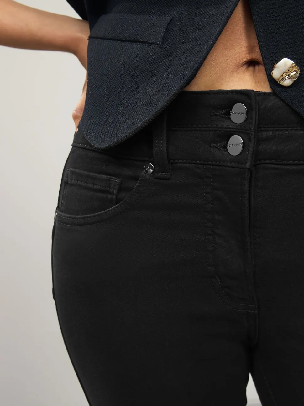 Noir Clean - Jean slim rehaussant et galbant