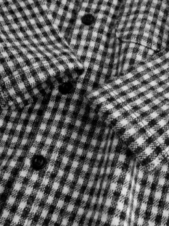 Noir et blanc à carreaux - Barboteuse pour bébé (0mths-2yrs)