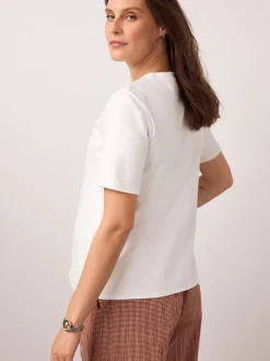 Noir et blanc - Lot de t-shirts d’allaitement de maternité 2