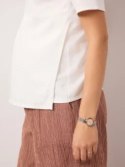 Noir et blanc - Lot de t-shirts d’allaitement de maternité 2