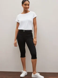 noir et blanc rayé - Lot de 3 T-shirts à manches courtes 100 % coton