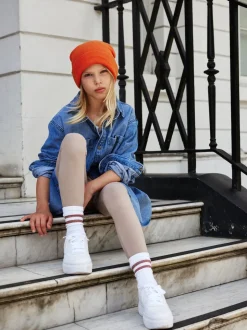 Noir/ Gris/ Neutre - Lot de 5 leggings (3-16ans)