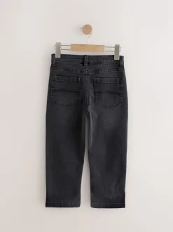 Noir lavé - Jeans extensibles (3-17yrs)