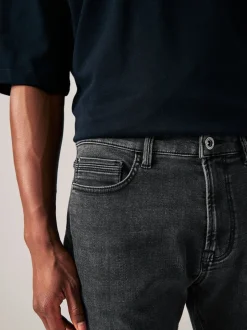 Noir lavé - Skinny Fit (Skinny Fit) - Jeans stretch de confort