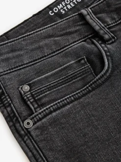 Noir lavé - Slim Fit (Slim Fit) - Jeans stretch de confort