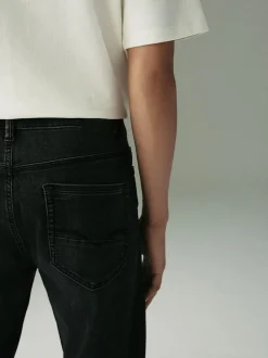 Noir lavé - Slim Fit (Slim Fit) - Jeans stretch de confort