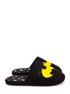 Noir motif Batman - Chaussons Vanilla Underground Mr Men Mr Lazy