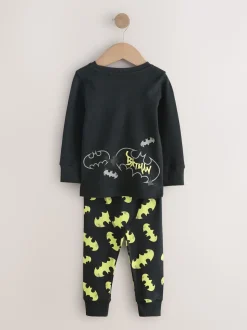 Noir motif Batman - Lot de 2 pyjamas Snuggle sous licence (9mois -10ans)