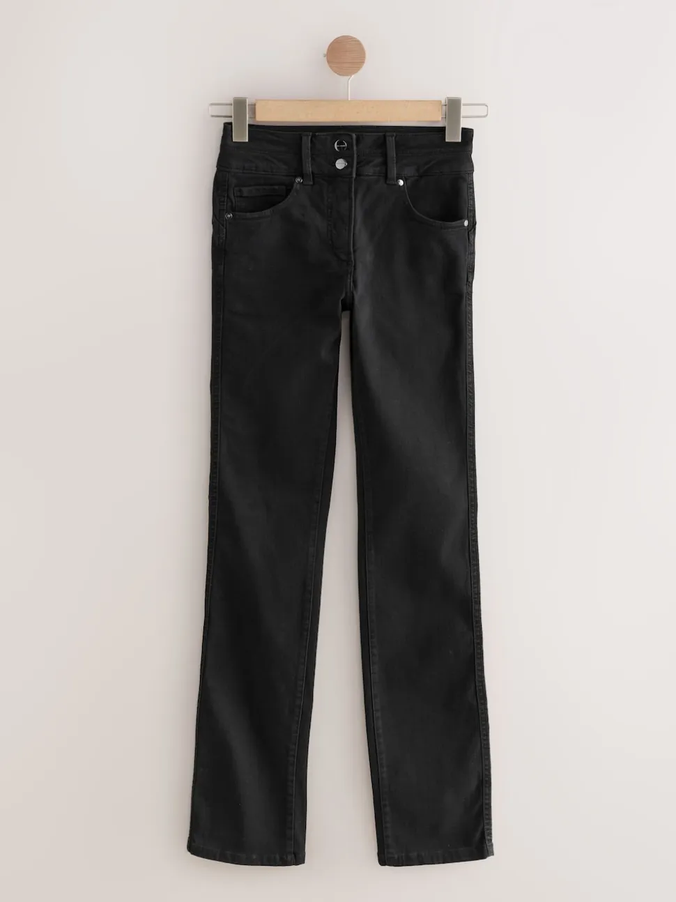 Noir épuré - Jean slim boot cut réhaussant