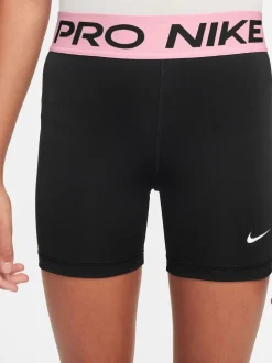 Noir rose tendre - Short Nike Dri-FIT Pro