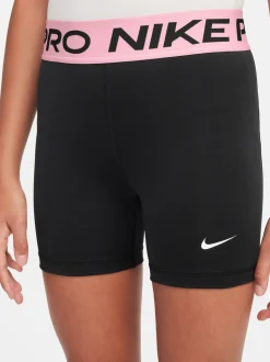 Noir rose tendre - Short Nike Dri-FIT Pro